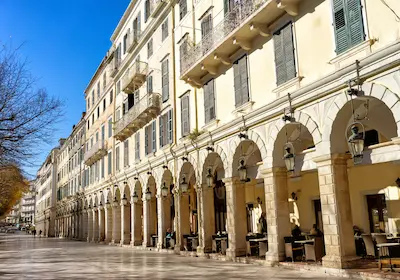 Spianada și orașul vechi — sejur charter Corfu