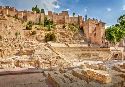 Alcazaba din Málaga — sejur charter Costa del Sol