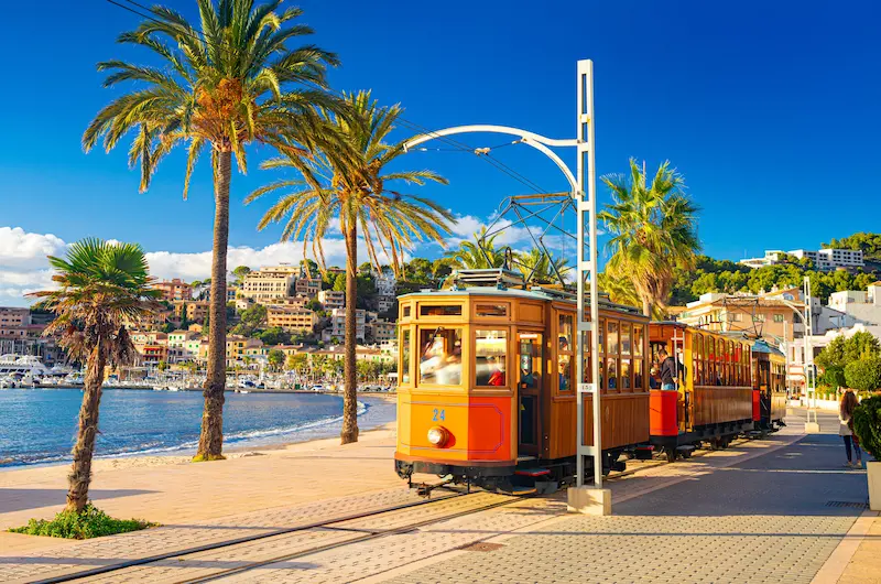 Sejur Charter Mallorca - Tramvai istoric Port de Sóller