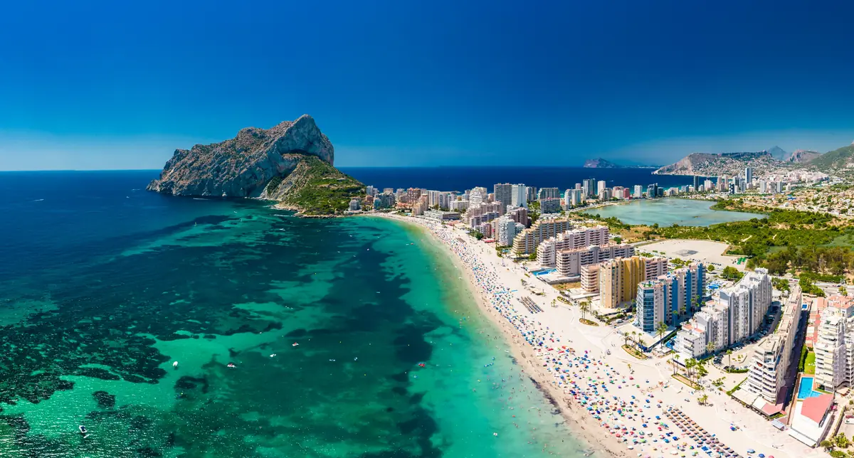 Vacanță charter Costa Blanca — plaje cu steag albastru, zbor direct